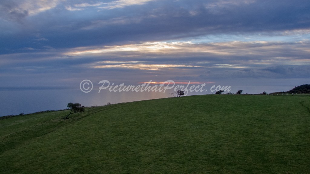 Ravenscar Cliff Sunrise