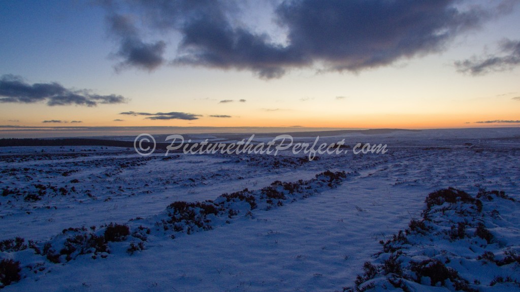 Ravenscar Moors Snow