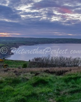 Dusk Ravenscar Bay