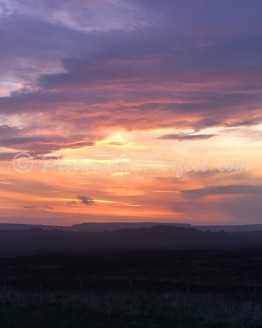 Moors Peach Sunset