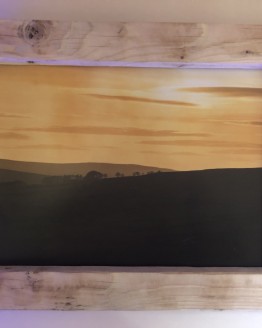 Natural Light Wooden Frame 1