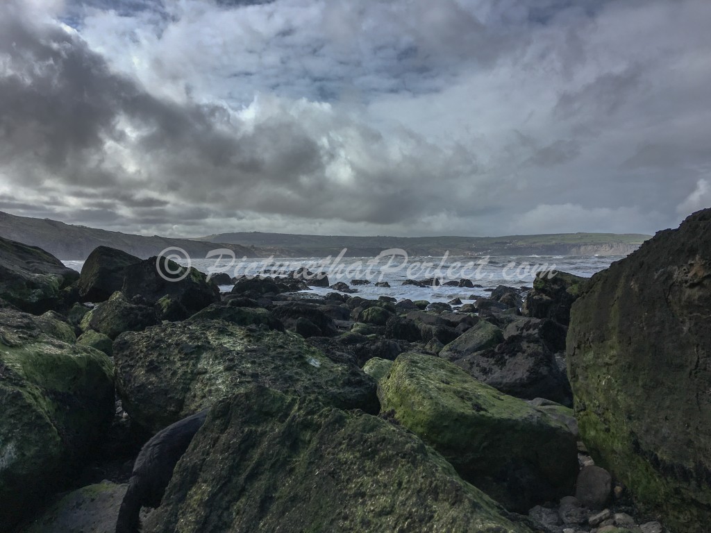 Stormy Clouds Ravenscar Beach