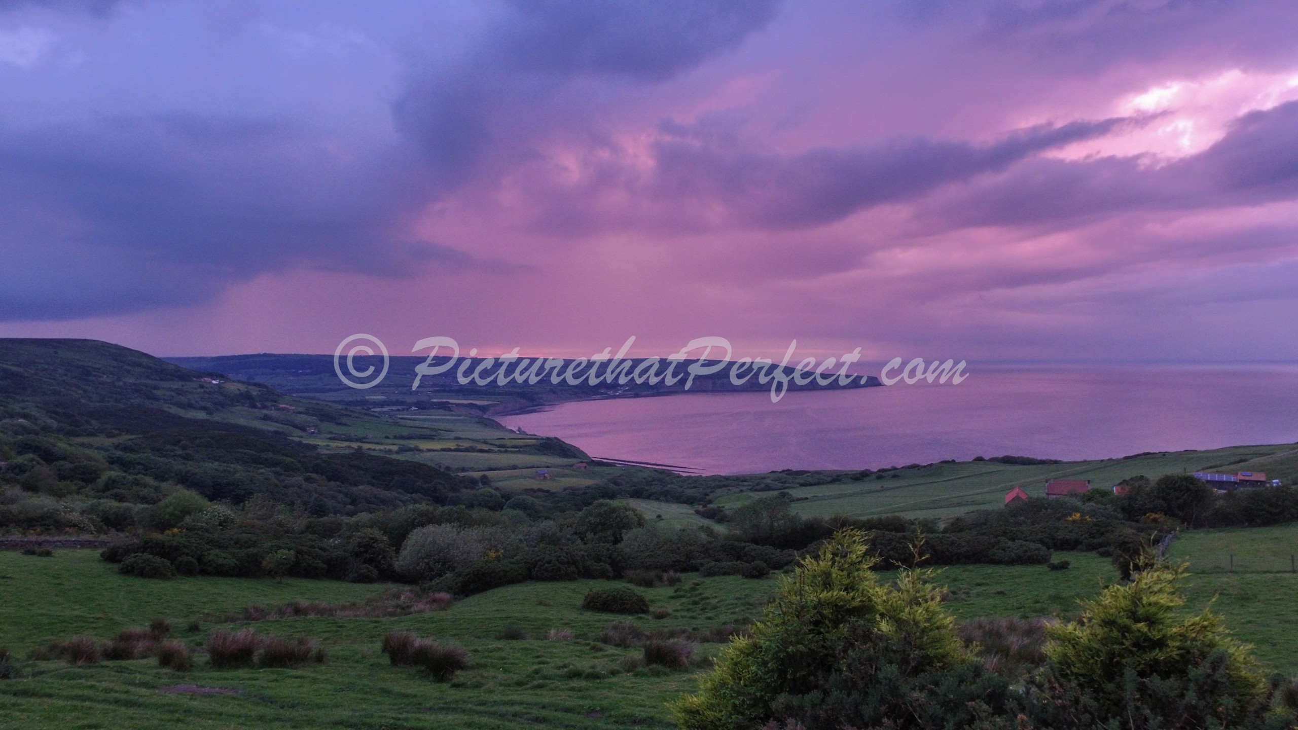 Ravenscar Bay Sunset