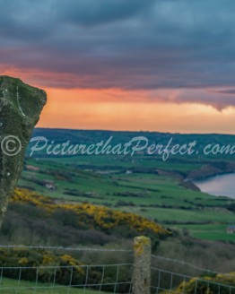 Ravenscar peach Sunset