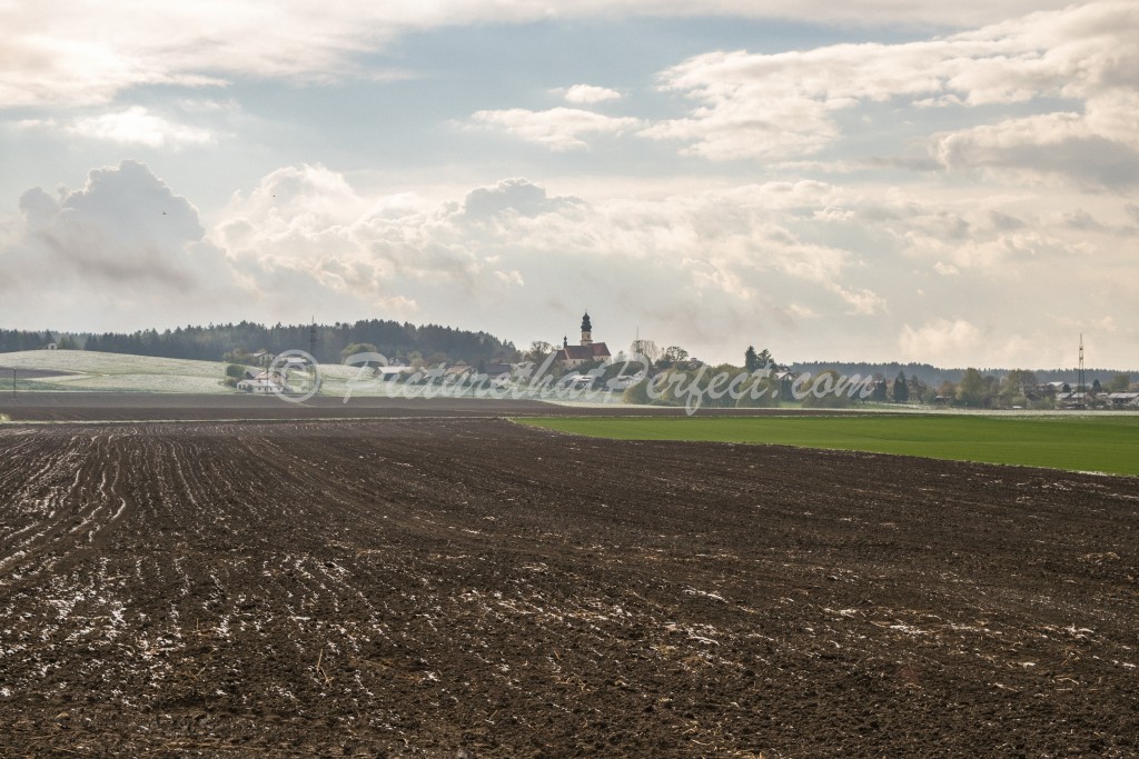 Countryside With Church