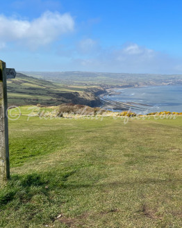 Ravenscar Footpath Sign2