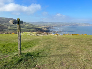 Ravenscar Footpath Sign2