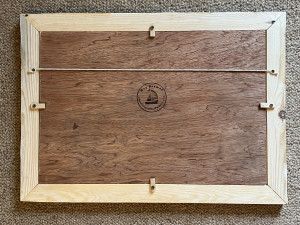 Waxed Frame no insert Back