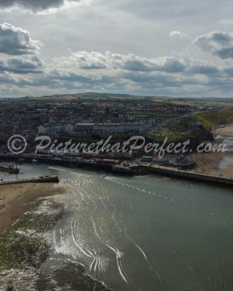 Whitby Harbour Aerial2