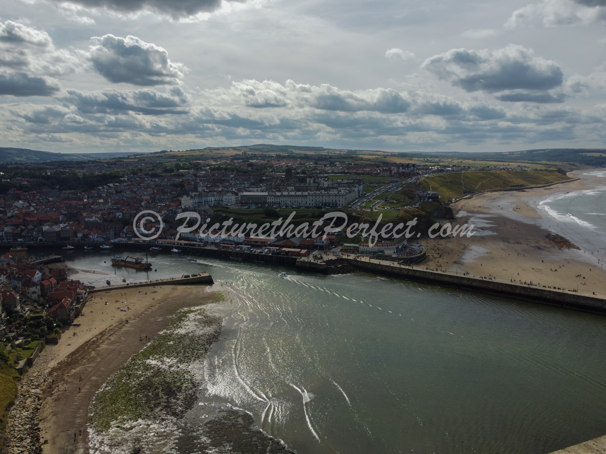 Whitby Harbour Aerial2