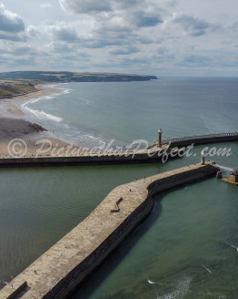 Whitby Harbour Aerial3